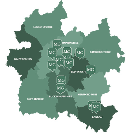 Michael Graham Offices Map